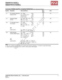 IS66WV51216DBLL-70TLI-TR Datasheet Page 7