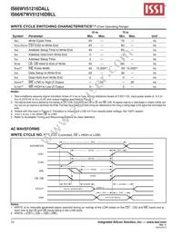 IS66WV51216DBLL-70TLI-TR Datasheet Page 10