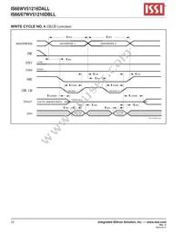 IS66WV51216DBLL-70TLI-TR Datasheet Page 12