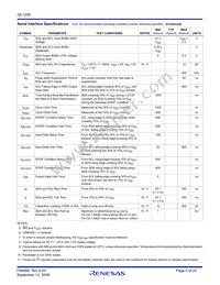 ISL1208IB8Z-TKR5291 Datasheet Page 5