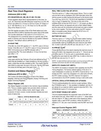 ISL1208IB8Z-TKR5291 Datasheet Page 12