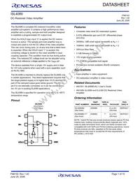 ISL4089IBZ-T7A Datasheet Cover