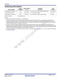 ISL54216IRUZ-T7A Datasheet Page 3