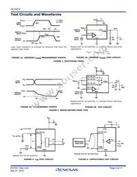 ISL54216IRUZ-T7A Datasheet Page 6