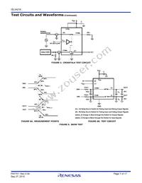 ISL54216IRUZ-T7A Datasheet Page 7