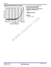 ISL54220IUZ-T Datasheet Page 14