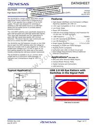 ISL54228IRUZ-T7A Datasheet Cover