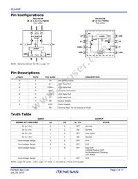 ISL54228IRUZ-T7A Datasheet Page 2