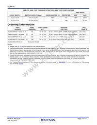 ISL54228IRUZ-T7A Datasheet Page 3