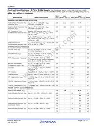 ISL54228IRUZ-T7A Datasheet Page 5