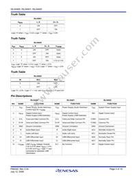 ISL54400IRUZ-T Datasheet Page 3