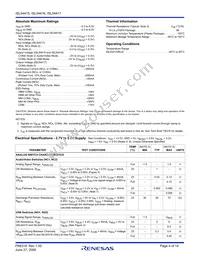 ISL54417IRUZ-T Datasheet Page 4