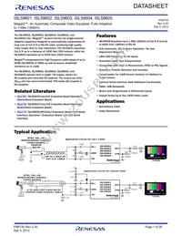 ISL59602IRZ-T7A Datasheet Cover