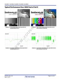 ISL59602IRZ-T7A Datasheet Page 12