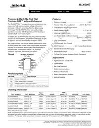 ISL60007DIB825-TK Datasheet Cover