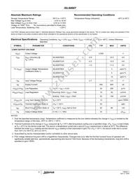 ISL60007DIB825-TK Datasheet Page 3