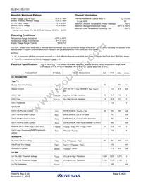 ISL6151IBZA-T Datasheet Page 5