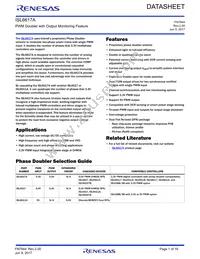 ISL6617AFRZ-TK Datasheet Cover