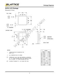 ISPGDX80VA-9TN100I Datasheet Page 4