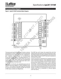 ISPLSI 1016E-80LT44I Datasheet Page 2