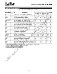 ISPLSI 1016E-80LT44I Datasheet Page 5