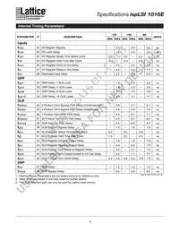 ISPLSI 1016E-80LT44I Datasheet Page 6