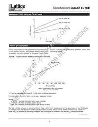 ISPLSI 1016E-80LT44I Datasheet Page 9