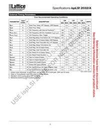 ISPLSI 2032A-80LT48I Datasheet Page 5