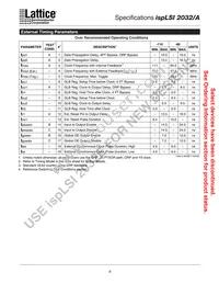 ISPLSI 2032A-80LT48I Datasheet Page 6