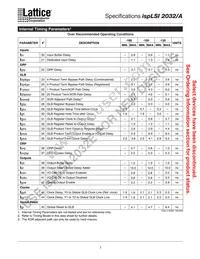 ISPLSI 2032A-80LT48I Datasheet Page 7