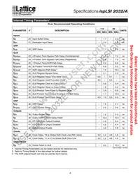 ISPLSI 2032A-80LT48I Datasheet Page 8