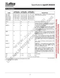 ISPLSI 2032A-80LT48I Datasheet Page 11