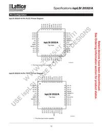 ISPLSI 2032A-80LT48I Datasheet Page 12