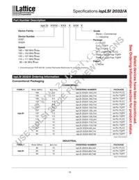 ISPLSI 2032A-80LT48I Datasheet Page 14