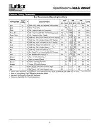 ISPLSI 2032E-225LJ44 Datasheet Page 5