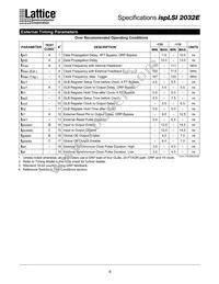 ISPLSI 2032E-225LJ44 Datasheet Page 6