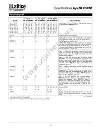 ISPLSI 2032E-225LJ44 Datasheet Page 11