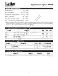 ISPLSI 2096E-180LT128 Datasheet Page 3