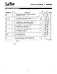 ISPLSI 2096VE-250LT128 Datasheet Page 5