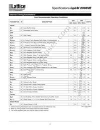 ISPLSI 2096VE-250LT128 Datasheet Page 7