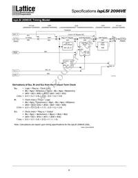 ISPLSI 2096VE-250LT128 Datasheet Page 9