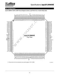 ISPLSI 2096VE-250LT128 Datasheet Page 12