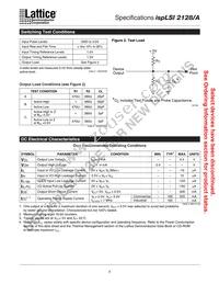 ISPLSI 2128A-80LT176I Datasheet Page 4