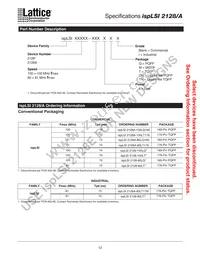 ISPLSI 2128A-80LT176I Datasheet Page 12