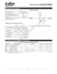 ISPLSI 5128VE-80LT128I Datasheet Page 11