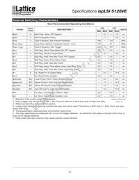 ISPLSI 5128VE-80LT128I Datasheet Page 13