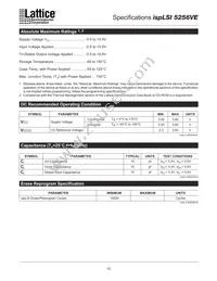 ISPLSI 5256VE-80LT128I Datasheet Page 10