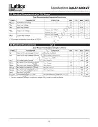 ISPLSI 5256VE-80LT128I Datasheet Page 12