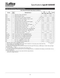 ISPLSI 5256VE-80LT128I Datasheet Page 14