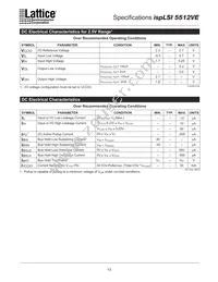 ISPLSI 5512VE-80LF388I Datasheet Page 13